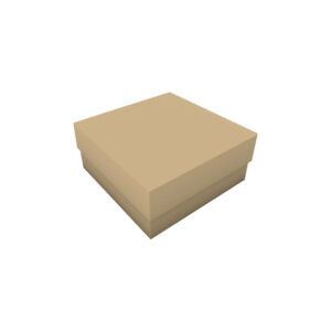 Caixa quadrada para sobremesa